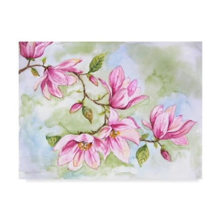 Jean Plout 'Magnolia 1' Canvas Art,35x47